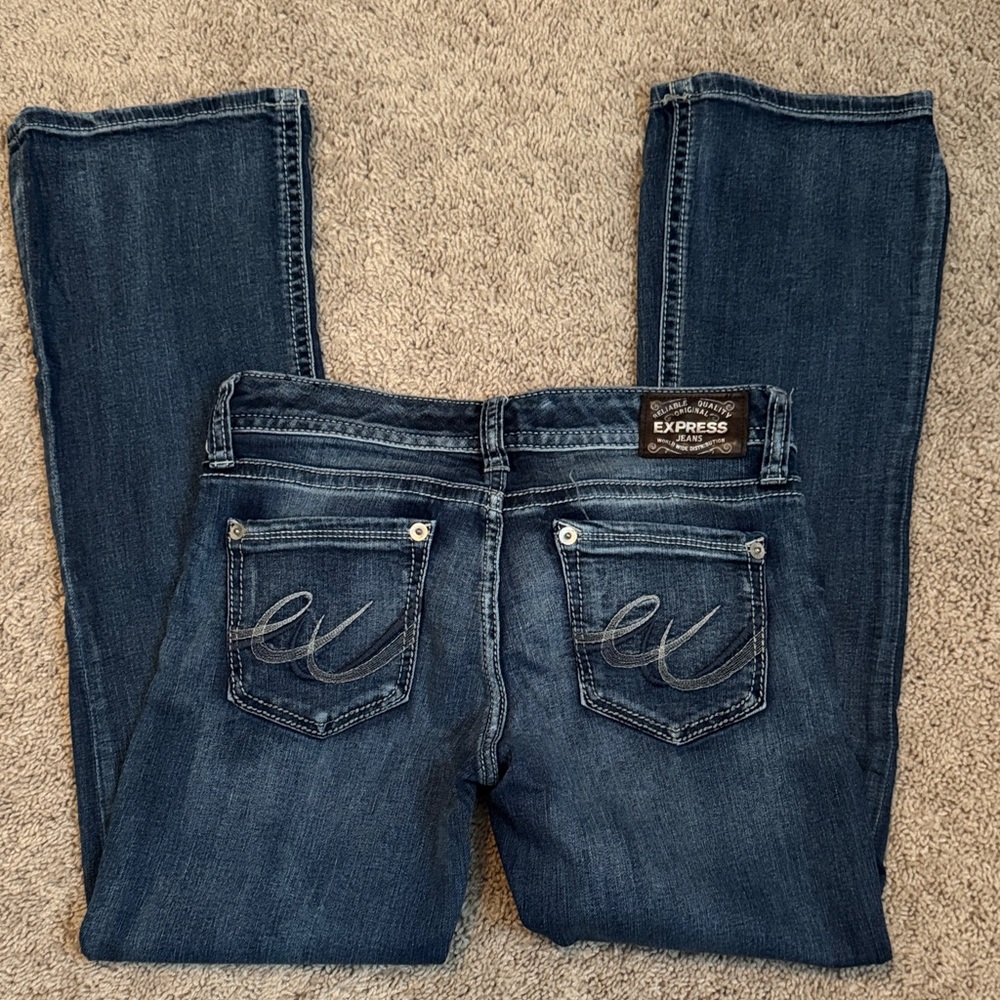 Express Women's Boot Cut Jeans - Picture 2 of 3